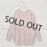 画像: Burberry - 90's "Logo" Embroidery Cable Knit