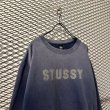 画像2: STUSSY - "Logo" Sweat (BORO) (2)