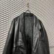 画像2: Used - Sheep Leather Sleeve Braided Jacket (2)