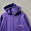 画像4: STUSSY - "Logo" Zip-up Hoodie (4)