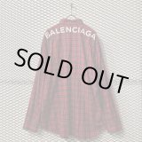 画像: BALENCIAGA - Check Over Shirt