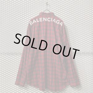 画像: BALENCIAGA - Check Over Shirt