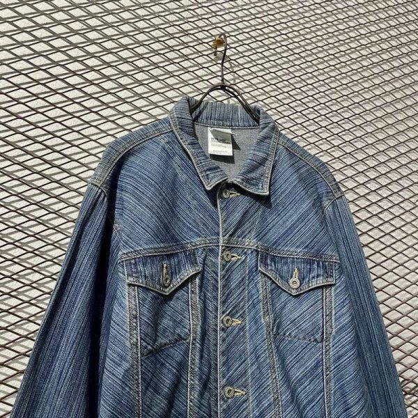 画像2: MASTER PIECE - Bias Denim Jacket (Wash) (2)