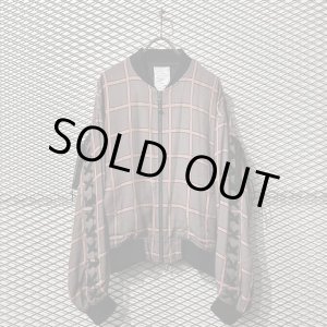 画像: SHAREEF - Braided Sleeve Bomber Jacket