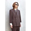 画像13: GIVENCHY - 90's Double Tailored Setup (Brown) (13)