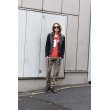 画像11: JUVENILE HALL ROLLCALL - Knit x Leather Hooded Jacket (11)