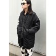 画像12: NEON SIGN - Over Long MA-1 Jacket (Black) (12)