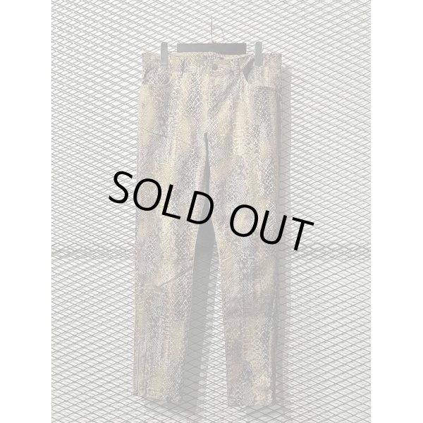 画像1: RALPH LAUREN - Snake Pattern Pants (1)