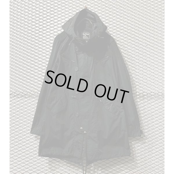 画像1: FINAL HOME - 90's Nylon Mods Coat (Black) (1)