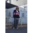 画像10: RUMINAHUI - Hairy Stars and Stripes Hoodie (Navy) (10)