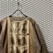 画像4: Euro Vintage - 90's Fur Switching Knit (4)