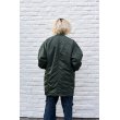 画像12: NEON SIGN - Over Long MA-1 Jacket (Khaki) (12)