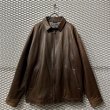 画像1: POLO RALPH LAUREN - Leather Jacket (Brown) (1)