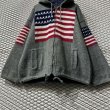 画像3: RUMINAHUI - Hairy Stars and Stripes Hoodie (Gray) (3)