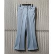 画像1: HARRIS CASUAL - Flared Slacks (Light Blue) (1)