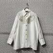 画像1: KANSAI - 90's Wings Embroidery Rayon Shirt (1)