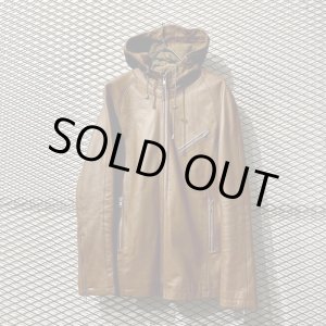 画像: EVERLASTINGRIDE - Sheep Leather Hooded Jacket