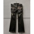 画像5: TORNADO MART - Python＆Damage Flared Denim Pants  (5)