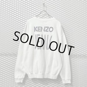 画像: KENZO JEANS - 90's Switching Logo Embroidery Sweat