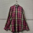 画像1: RALPH LAUREN - 90's Check Over Shirt (1)