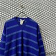 画像4: COMME des GARCONS - 80's Border V-neck Knit (4)