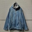 画像1: MOTIVE - Denim Anorak Hoodie (1)