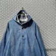 画像4: MOTIVE - Denim Anorak Hoodie (4)