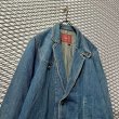 画像2: Levi's RED - 3D Cutting Long Denim Jacket (2)