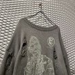 画像2: A GOOD BAD INFLUENCE - Graphic Damage Over Knit (2)