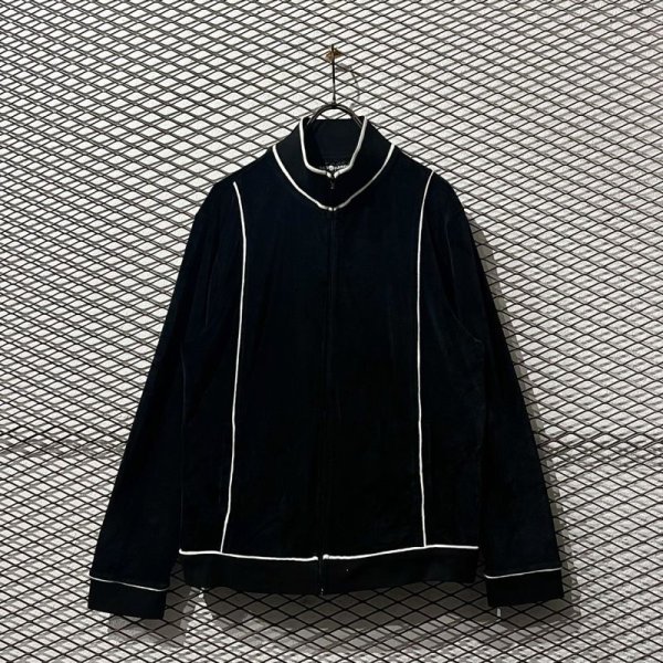 画像1: Used - 90's Velours Track Jacket (1)