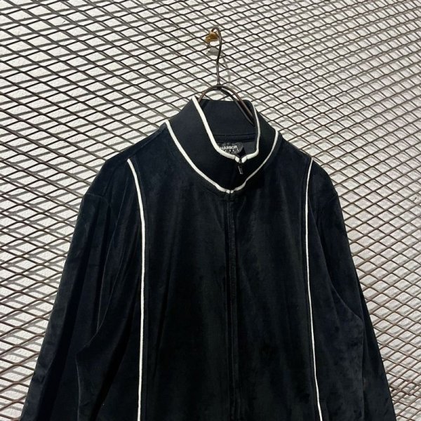 画像2: Used - 90's Velours Track Jacket (2)