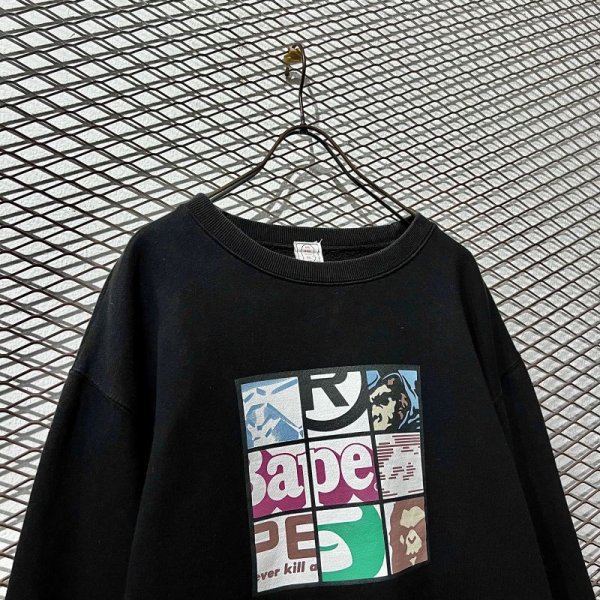 画像2: A BATHING APE - Frame Division Sweat (2)