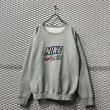 画像1: NIKE - 90's Logo Embroidery Sweat (BORO) (1)