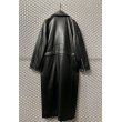 画像5: PAMEO POSE - Zip Design Long Fake Leather Jacket (5)