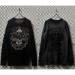 画像1: Used - 90's Reversible Graphic L/S Thermal Tops (1)