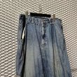 画像2: KNO-BETTA - 90's 3D Wide Denim Pants (2)