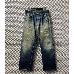 画像: Vintage - Damage＆Repair Denim Pants