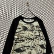 画像2: A BATHING APE - Camouflage x Botanical Switching Raglan Tee (2)