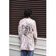 画像11: REBELLIOUS - Tie-dye Graphic Thermal Tops (11)