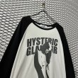 画像2: HYSTERIC GLAMOUR - 90's "Nude Girl" Raglan Tee (2)