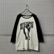 画像1: HYSTERIC GLAMOUR - 90's "Nude Girl" Raglan Tee (1)