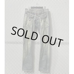 画像: MARITHE + FRANCOIS GIRBAUD - 90's 3D Cut Denim Pants