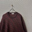 画像4: BALENCIAGA - 90's Geometric Pattern Knit (4)