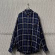 画像1: NAUTICA - Check Rayon Shirt (1)