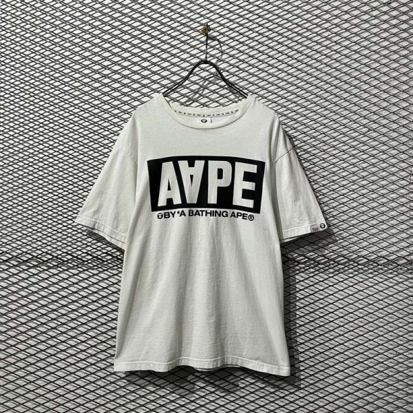 画像1: A BATHING APE - "AAPE" Logo Tee (1)