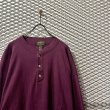 画像4: Eddie Bauer - Henley Neck L/S Tops (XXL) (4)