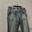 画像2: TRUE RELIGION - 90's Thick Stitch Flare Denim Pants (Dead Stock) (2)