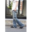 画像11: TRUE RELIGION - 90's Thick Stitch Flare Denim Pants (Dead Stock) (11)