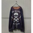 画像1: Used - Skull Cutoff L/S Thermal Tops (1)