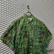 画像2: A BATHING APE - Patchwork Check S/S Shirt (2)